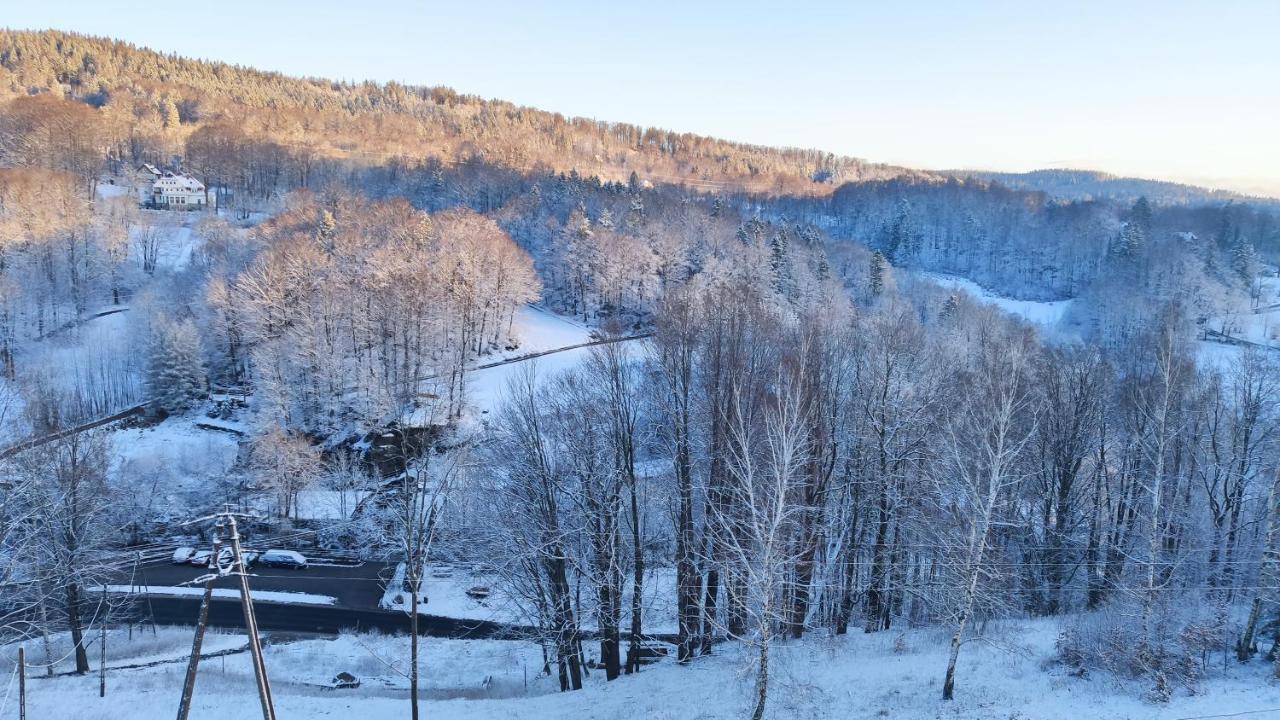 Pensjonat Orla Skala Sklářská Poruba Exteriér fotografie